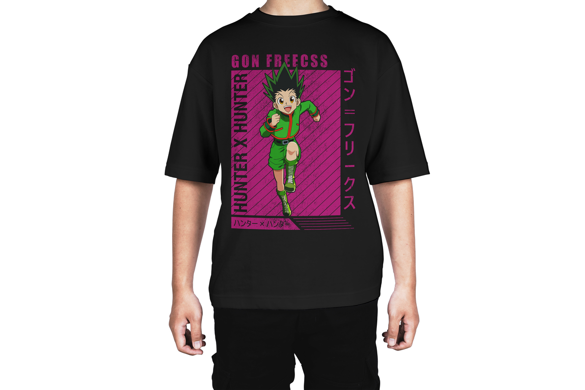 Gon Freecss Retro Panel Tee