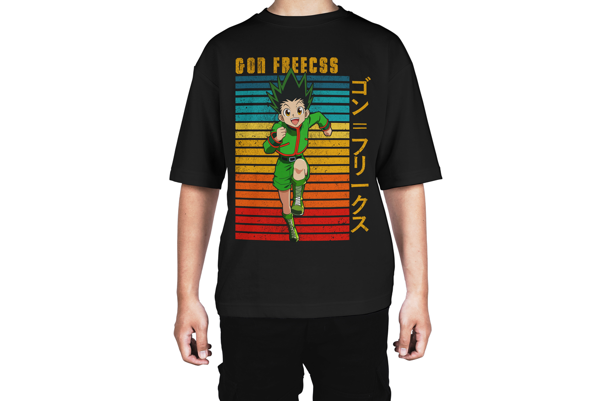 Gon Freecss Retro Anime Tee