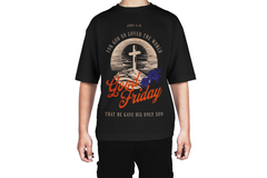 Good Friday Cross & Roses Tee