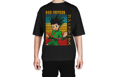 Gon Freecss Victory Pose Retro Tee