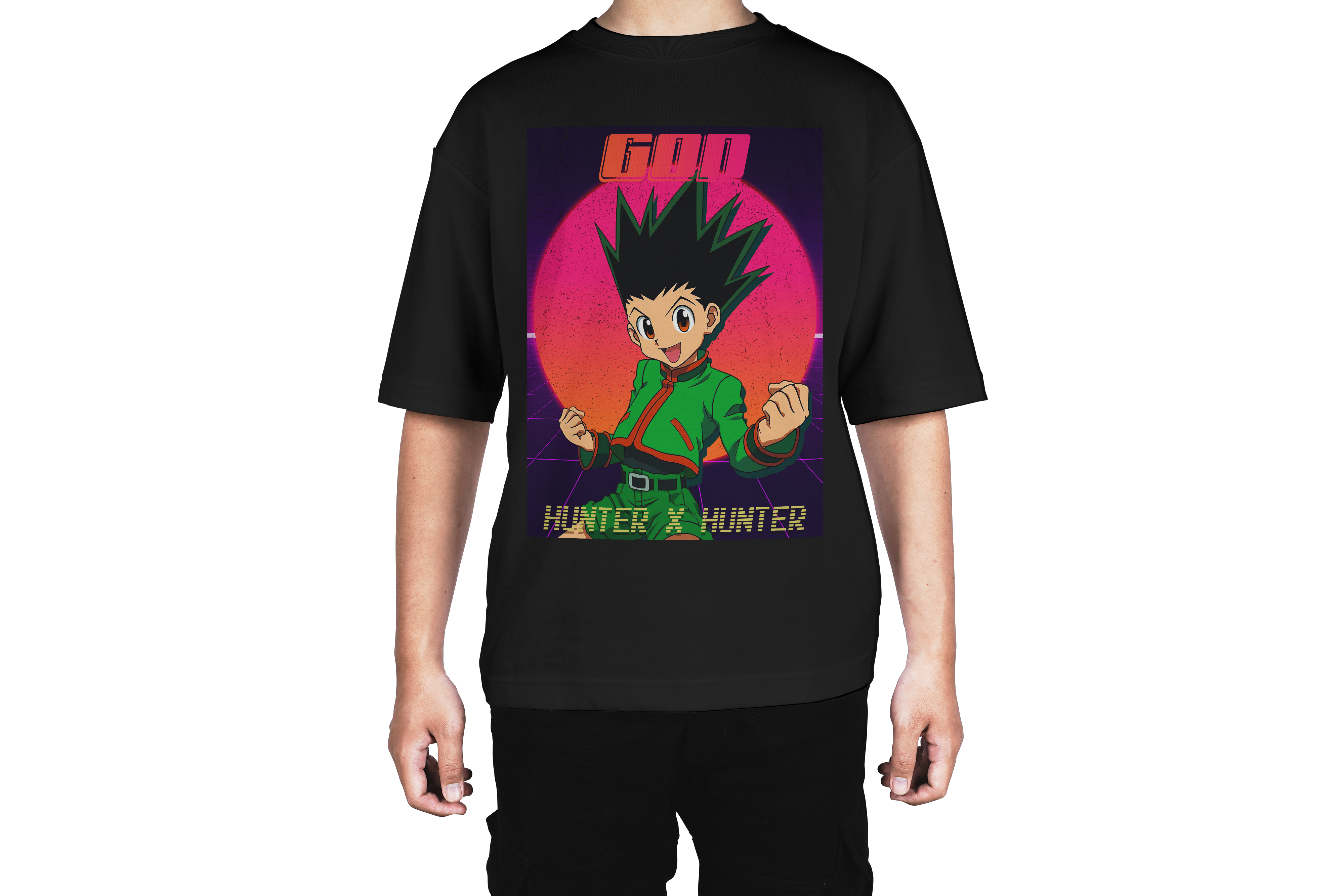 Gon Power Pose Anime Tee