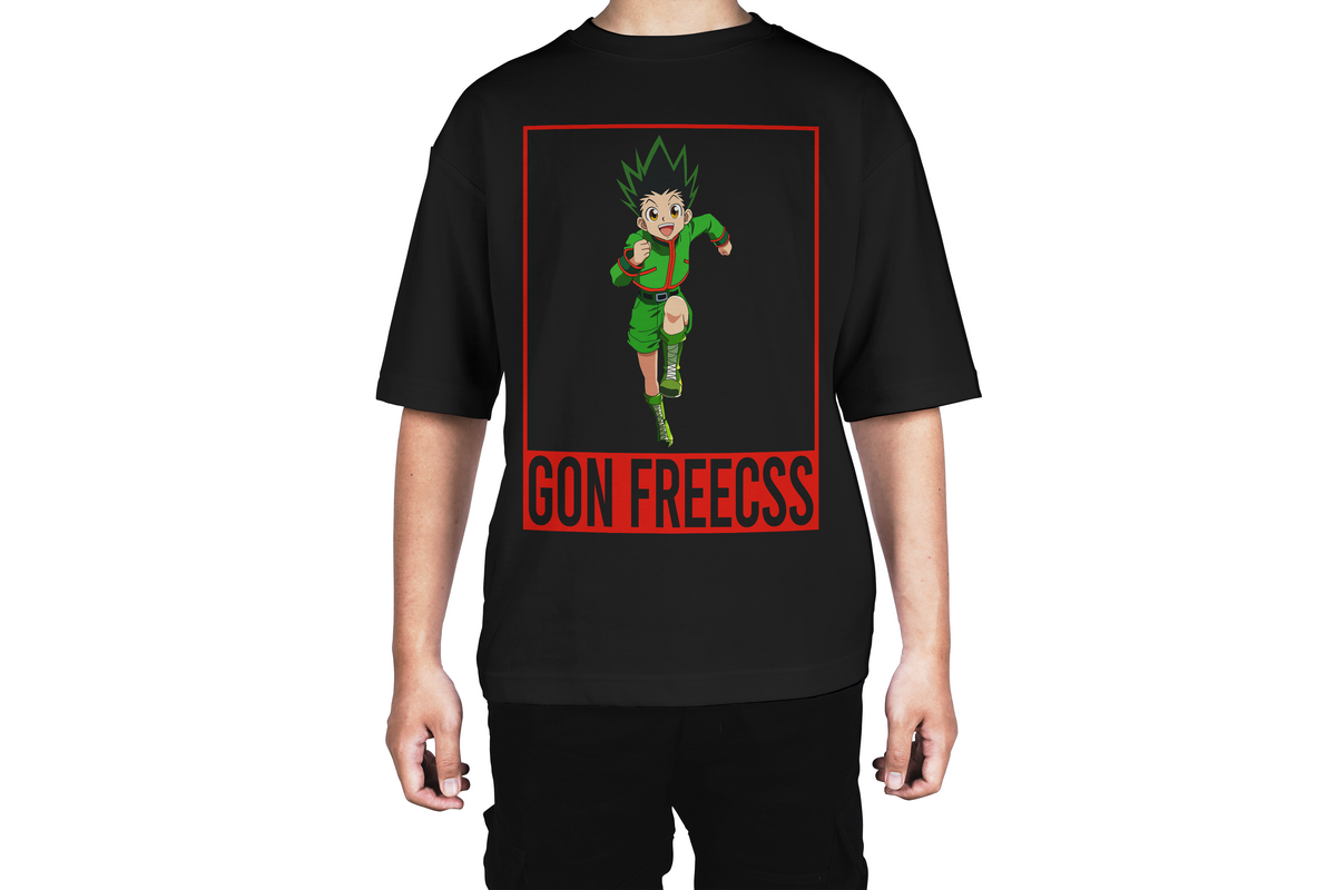 Gon Freecss Red Frame Tee