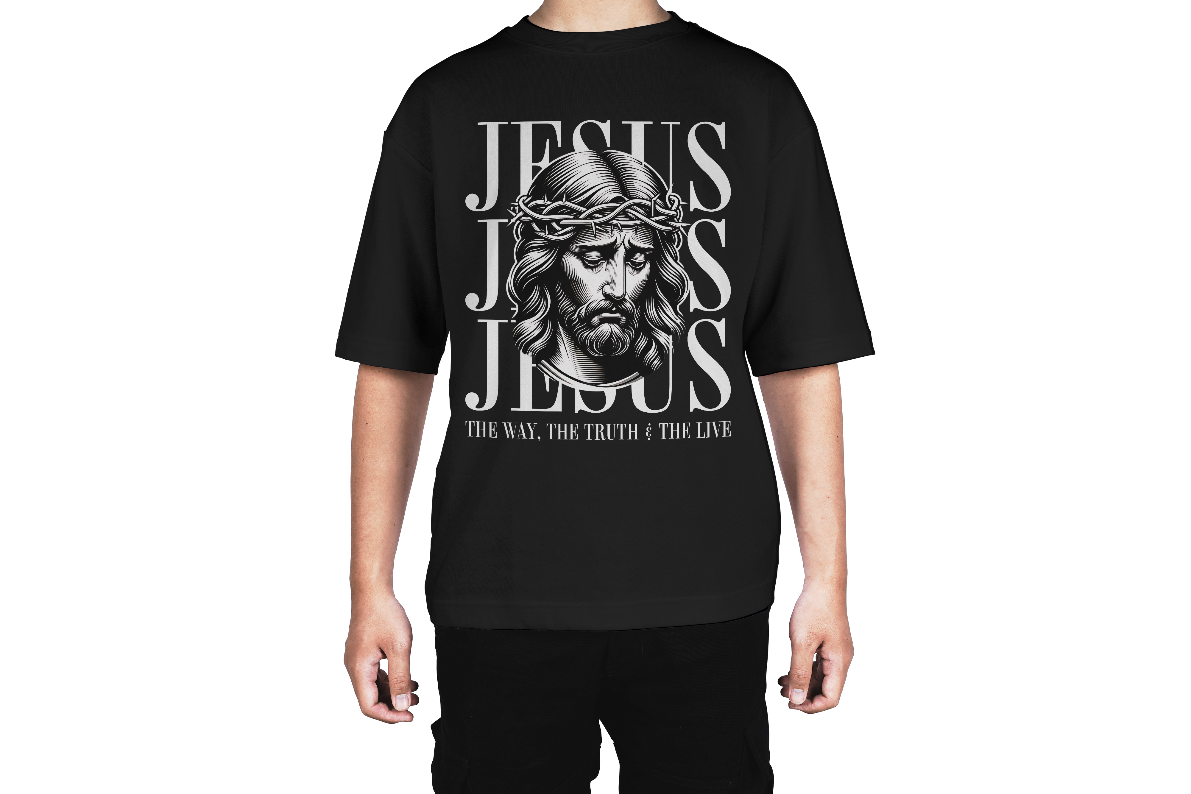 Jesus Crown of Thorns Tee