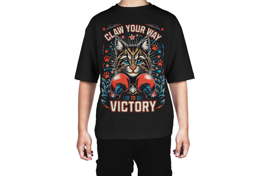 Claw Your Way to Victory Boxing Tee