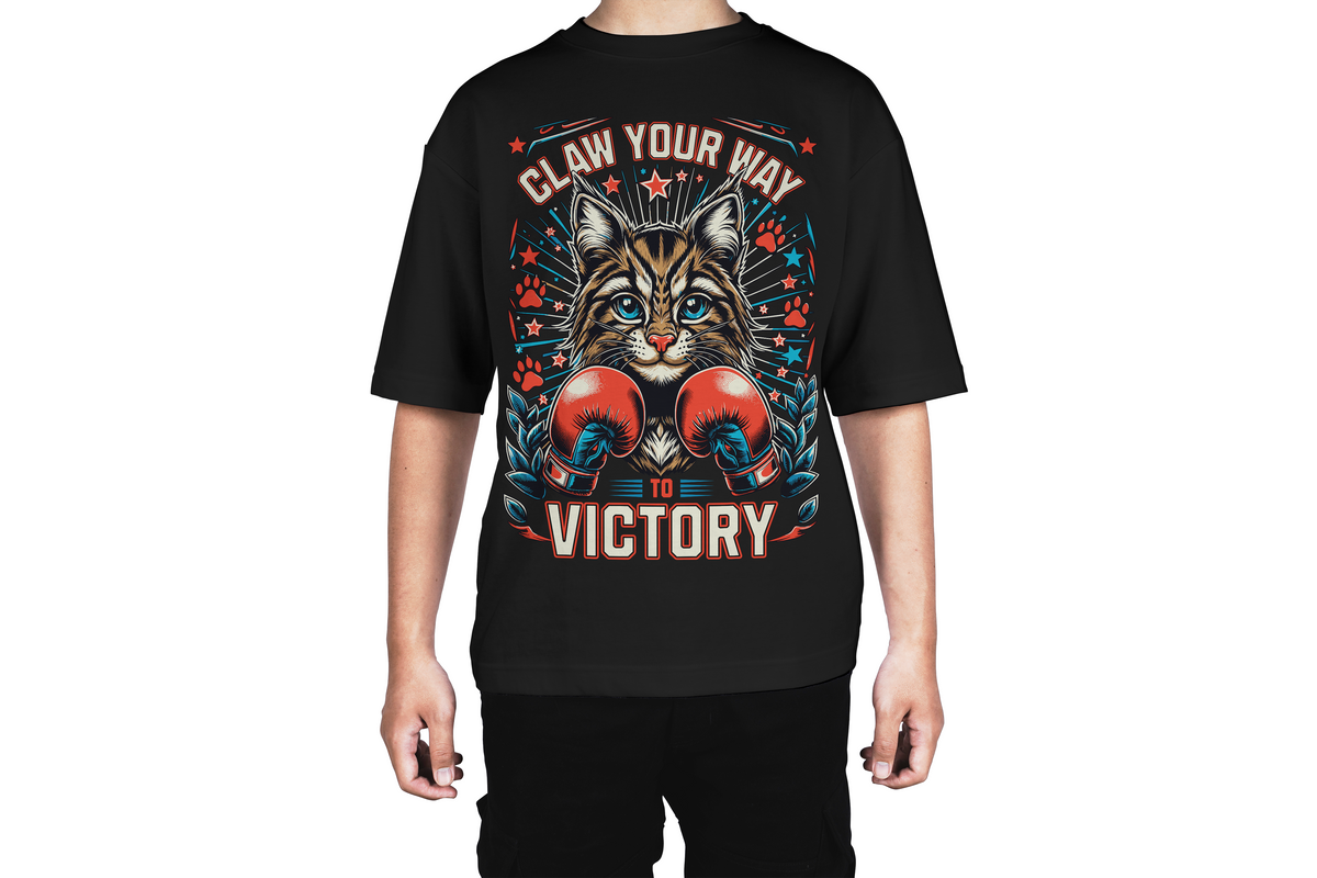 Claw Your Way to Victory Boxing Tee