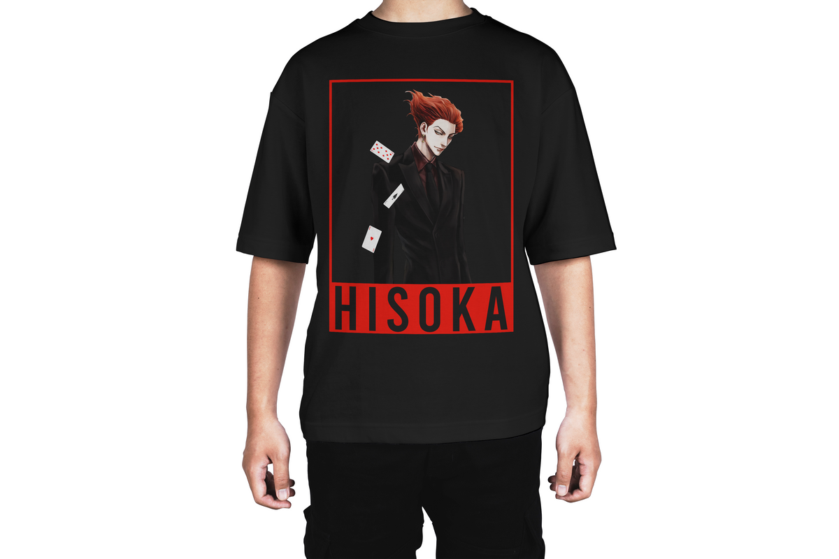 Hisoka Black Suit Anime Tee