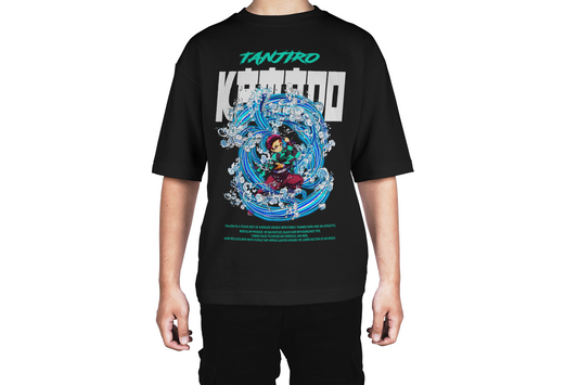 Tanjiro Kamado Water Breathing Tee
