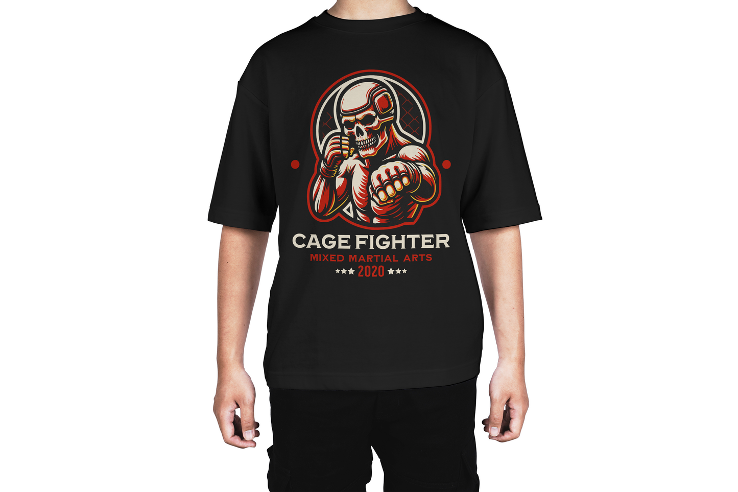 Cage Fighter Mixed Martial Tee