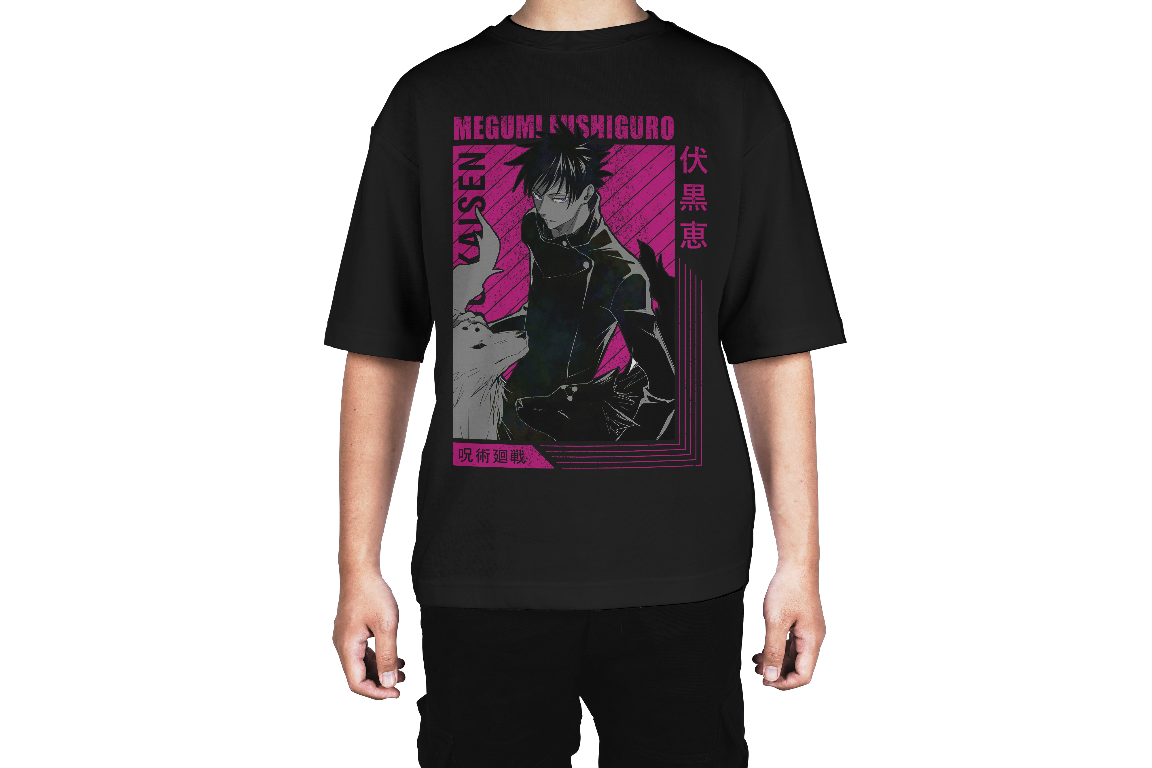 Megumi Fushiguro Neon Tee