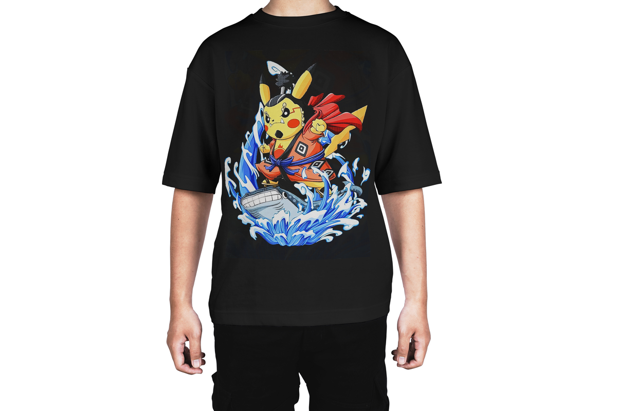 Pikachu One Piece Samurai Tee