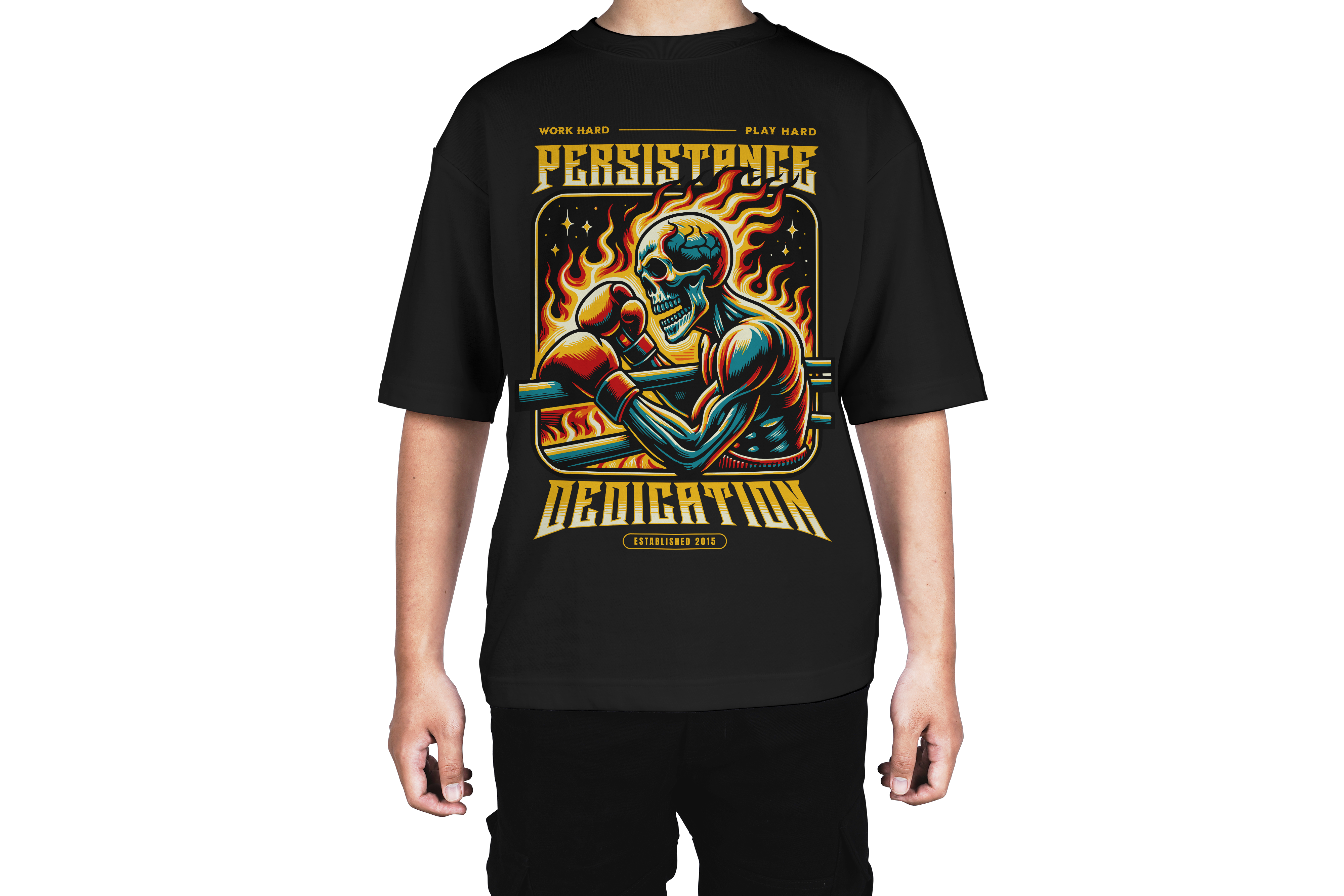 Persistence & Dedication Boxing Tee
