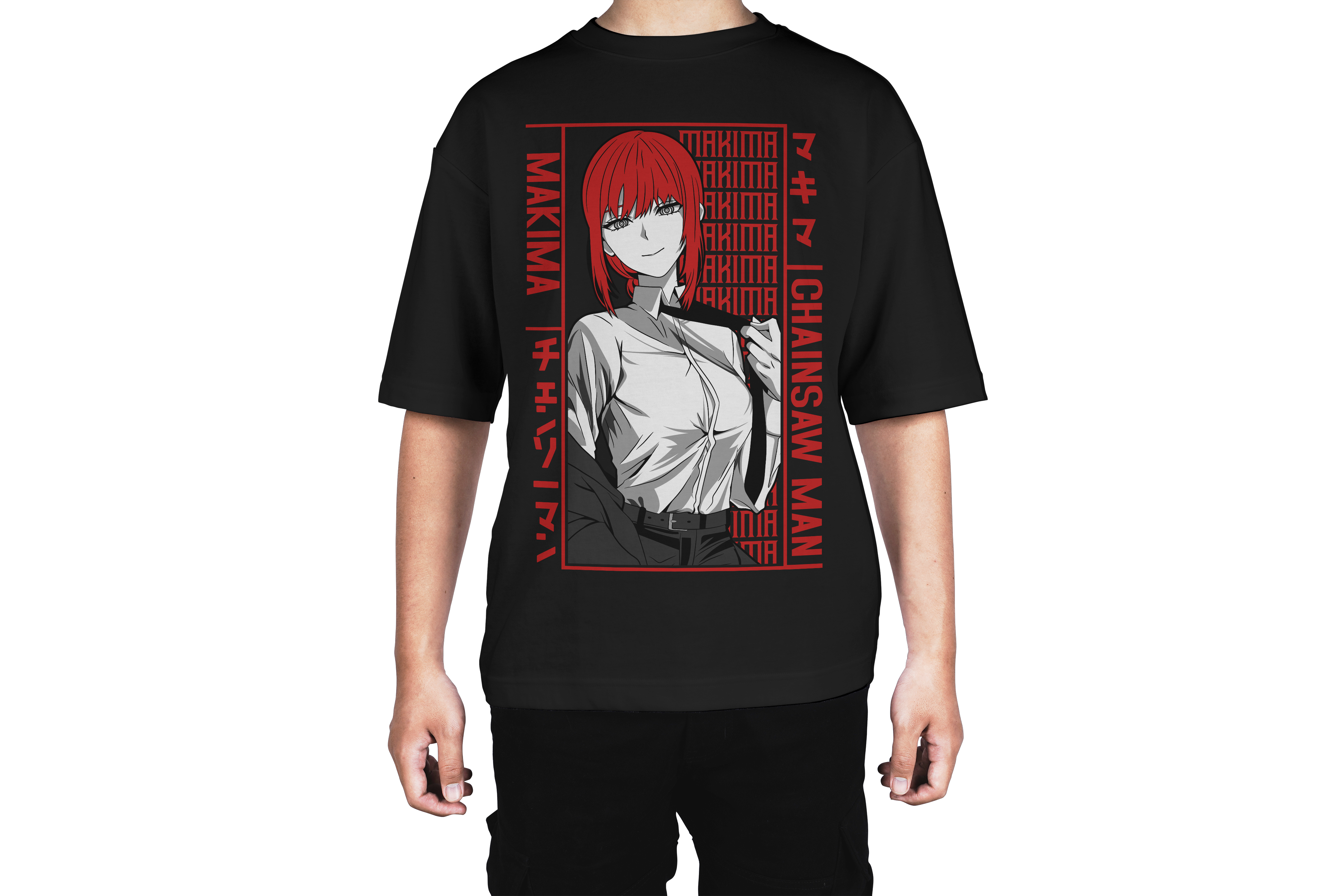 Makima Chainsaw Man Anime Tee