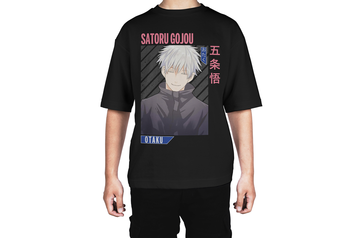 Satoru Gojo Monochrome Otaku Tee