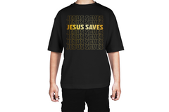 Jesus Saves Gold Tee