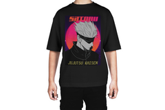 Retro Gojo Satoru Neon Tee