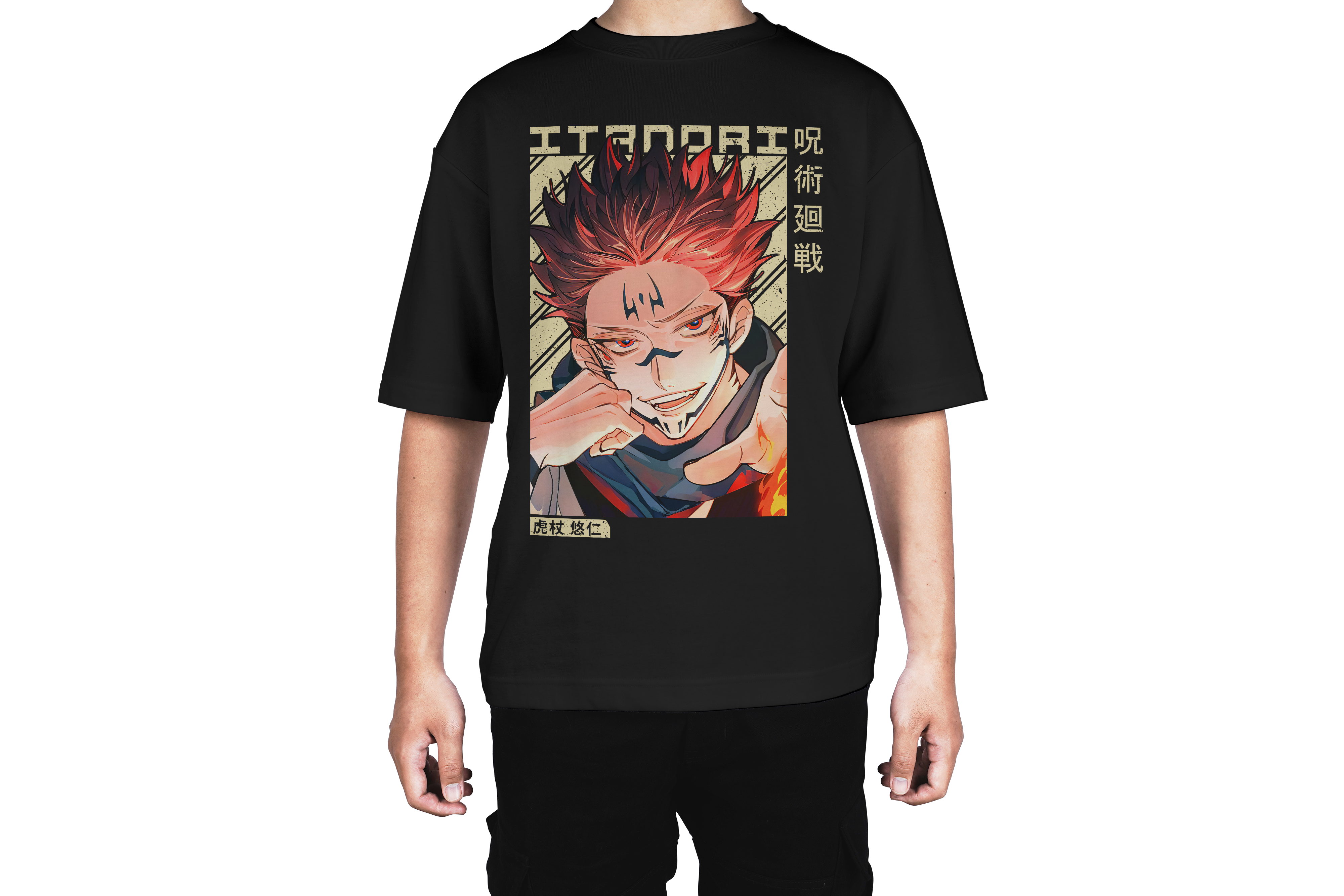 Itadori Power Pose Anime Tee