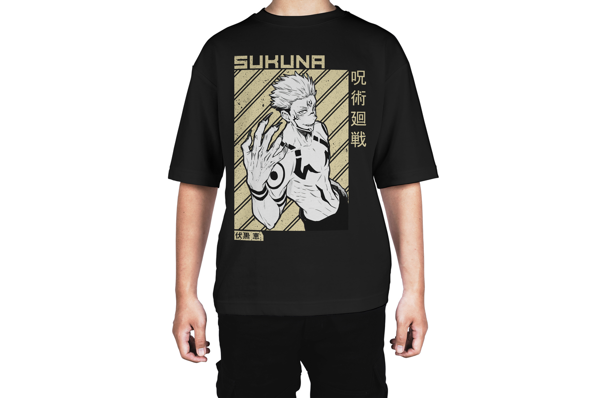 Sukuna Retro Sketch Tee
