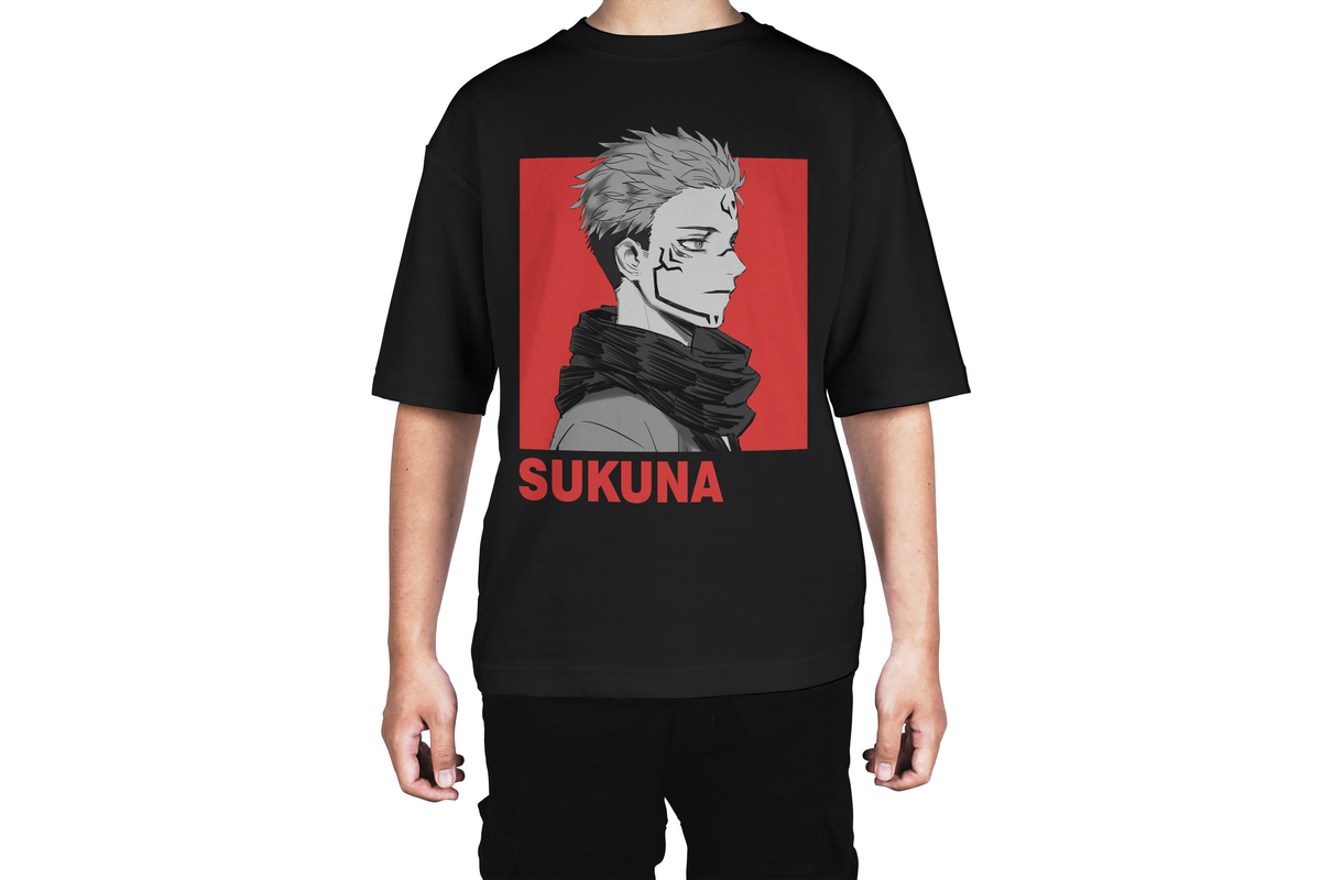 Sukuna Side Portrait Anime Tee