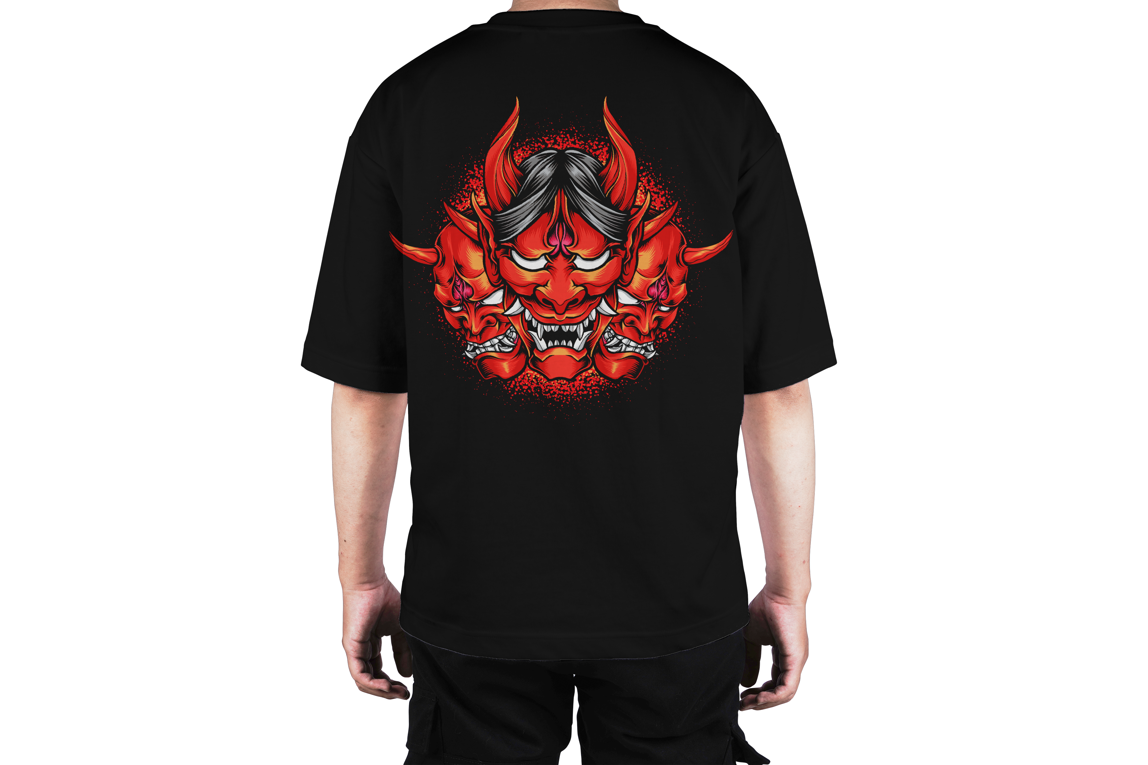 Samurai Demon Mask Tee