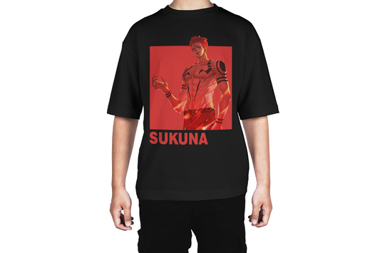 Ryomen Sukuna Red Tee