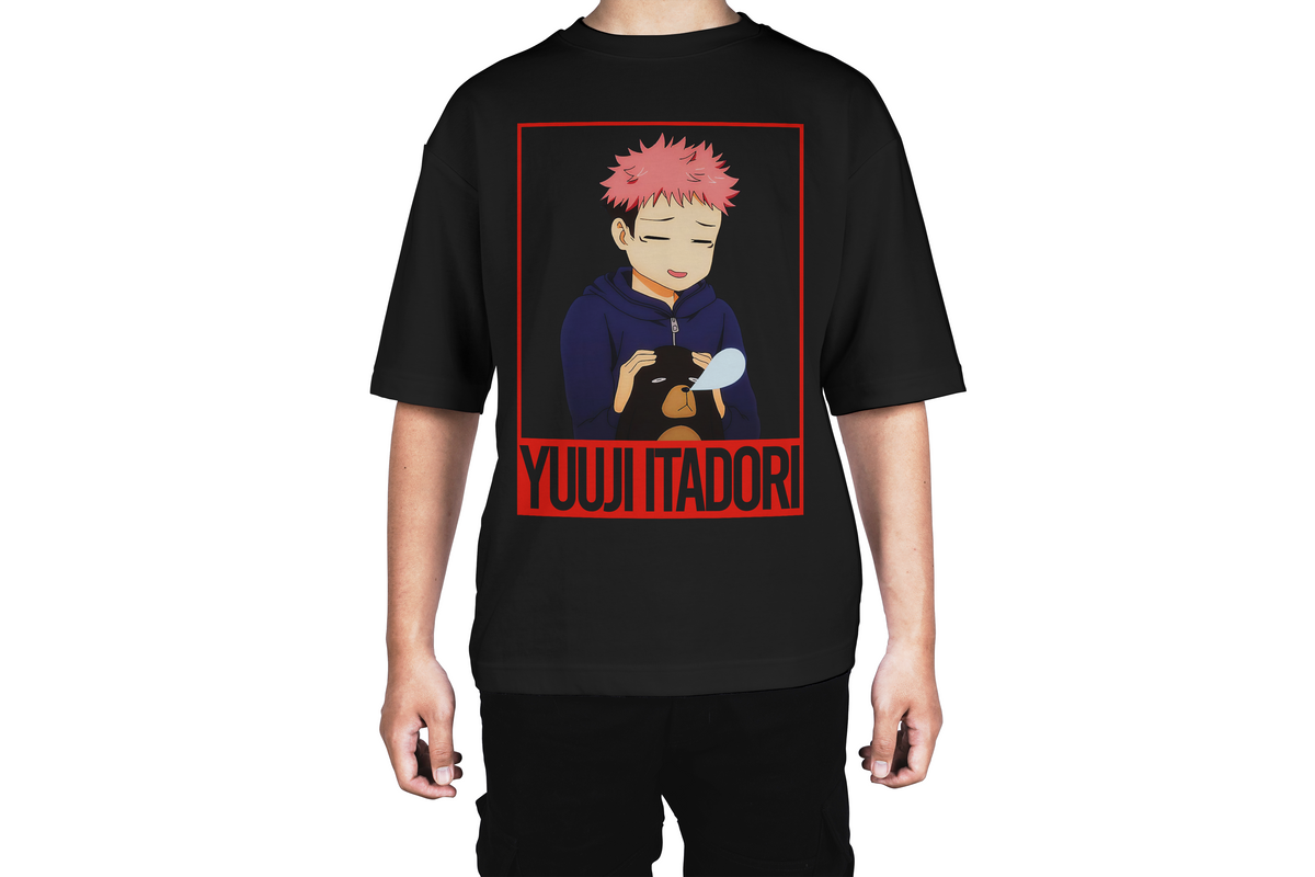 Yuuji Itadori Cute Anime Chill Vibe Tee