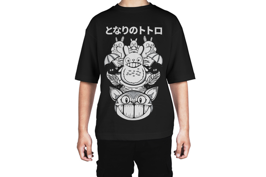 Totoro Stack Tee