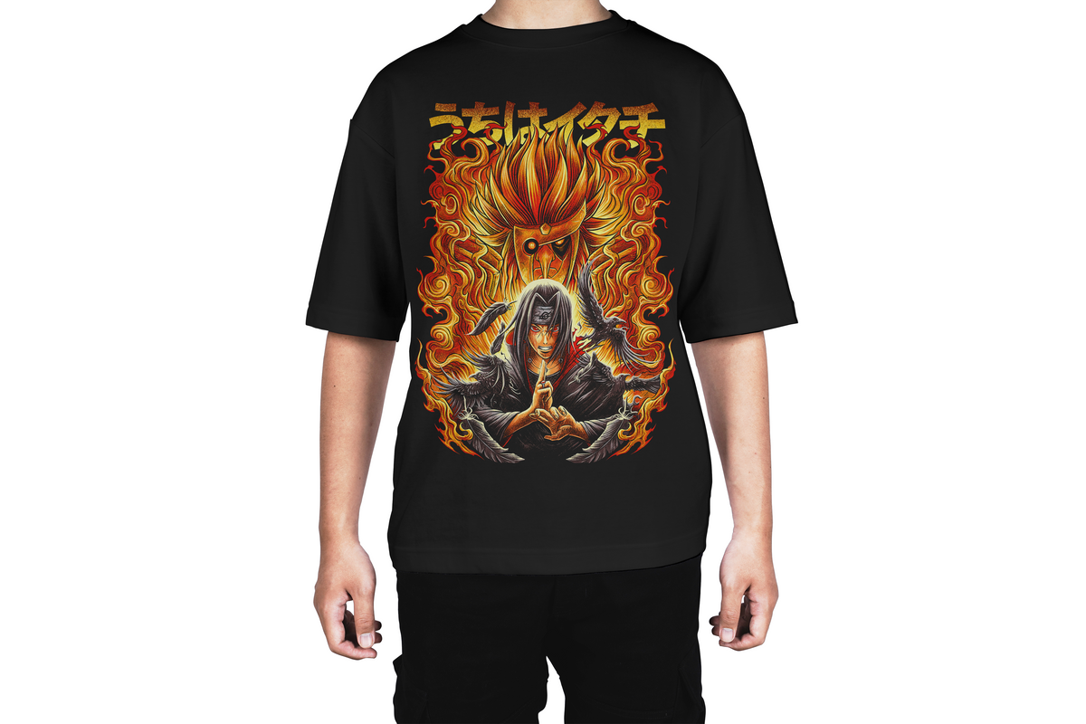 Itachi Uchiha Fire Susanoo  Tee