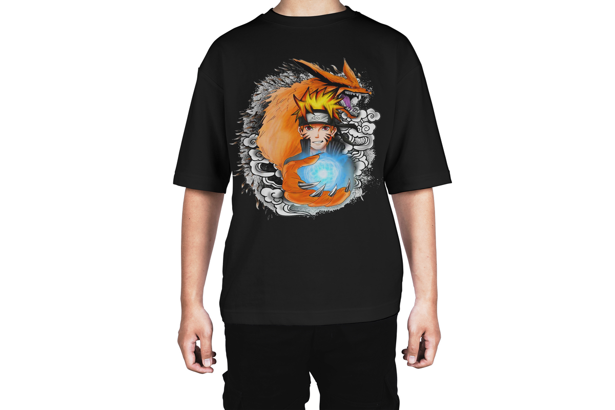 Naruto and Kurama Chakra Tee