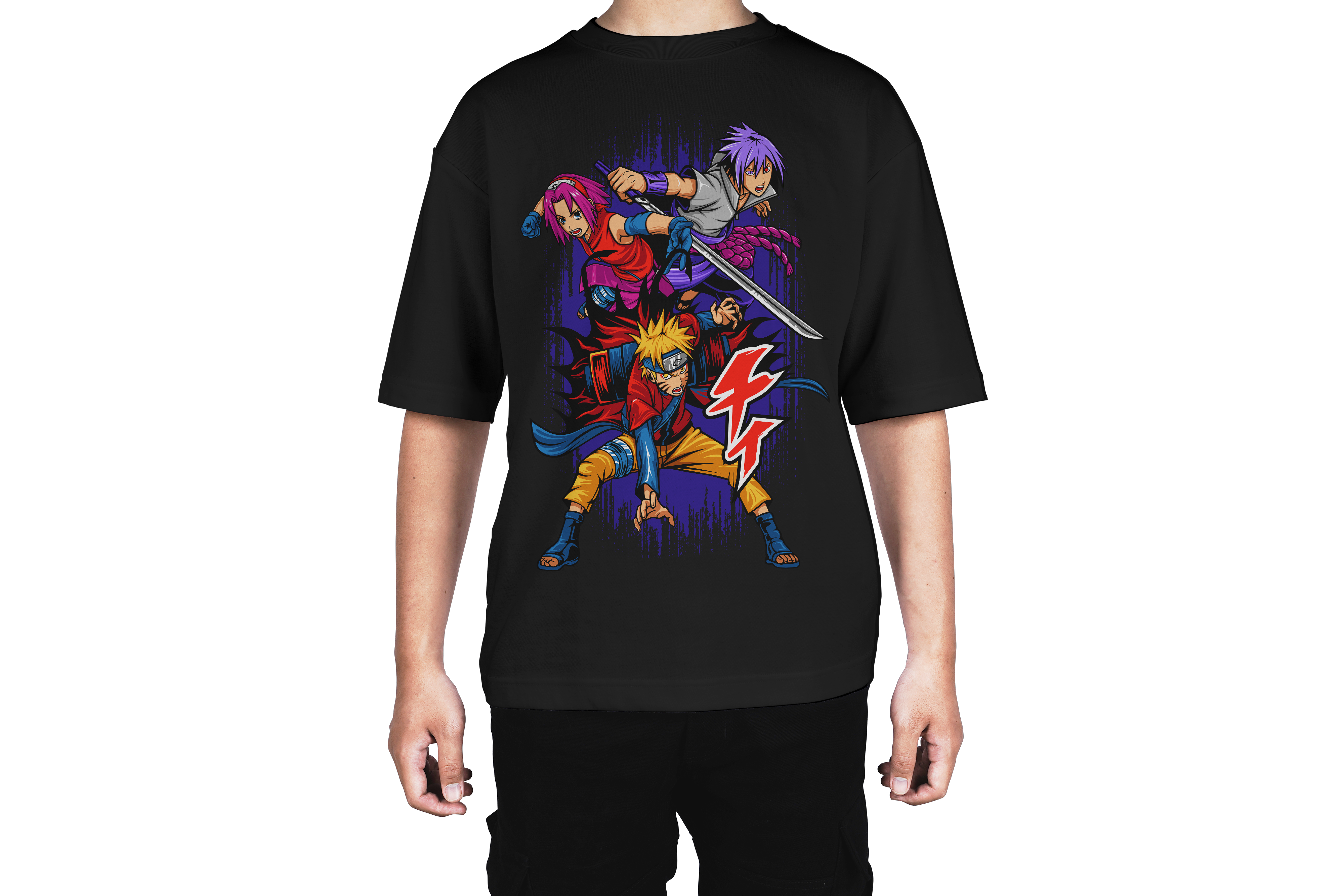 Naruto & Friends Power Tee