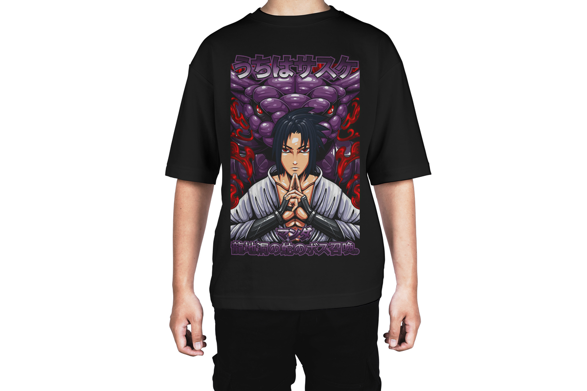 Sasuke Uchiha Summoning Manda  Tee