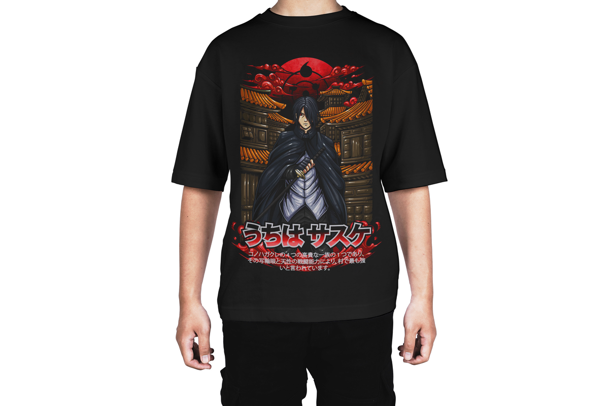 Sasuke Uchiha Akatsuki Cloak Tee