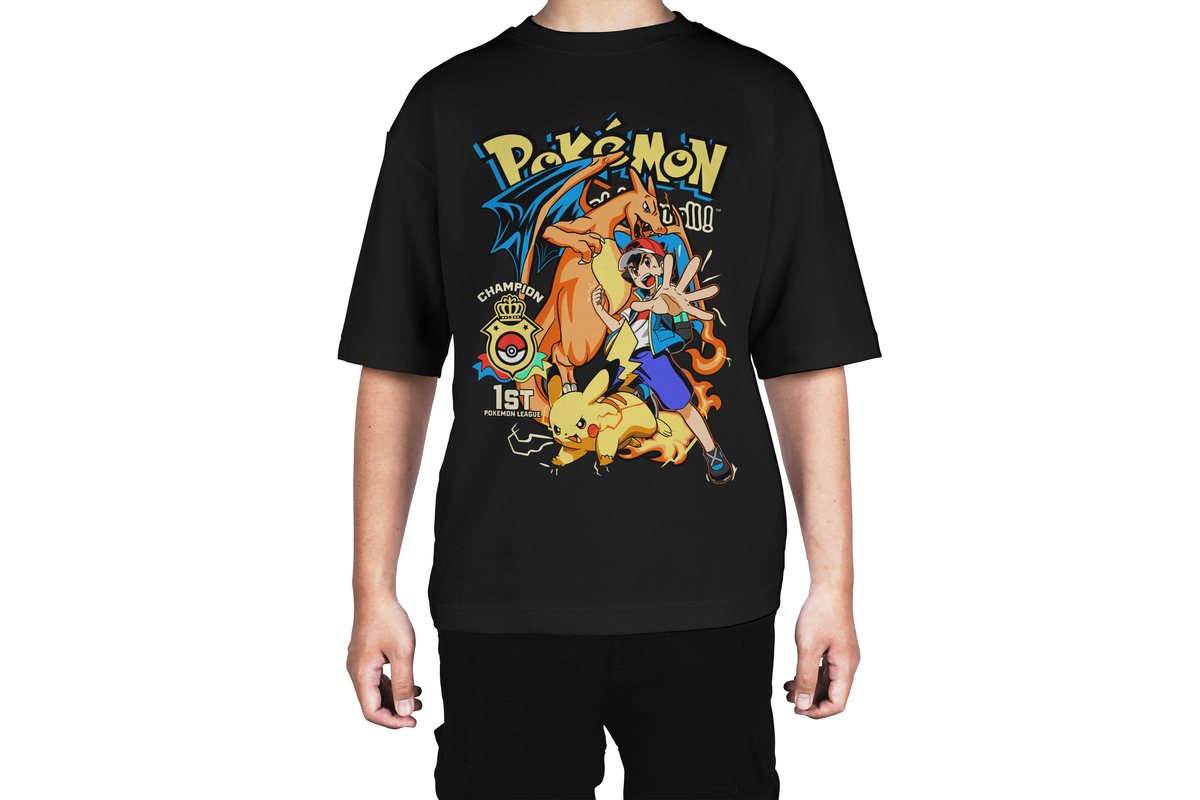 Pokémon Ash Champion Tee