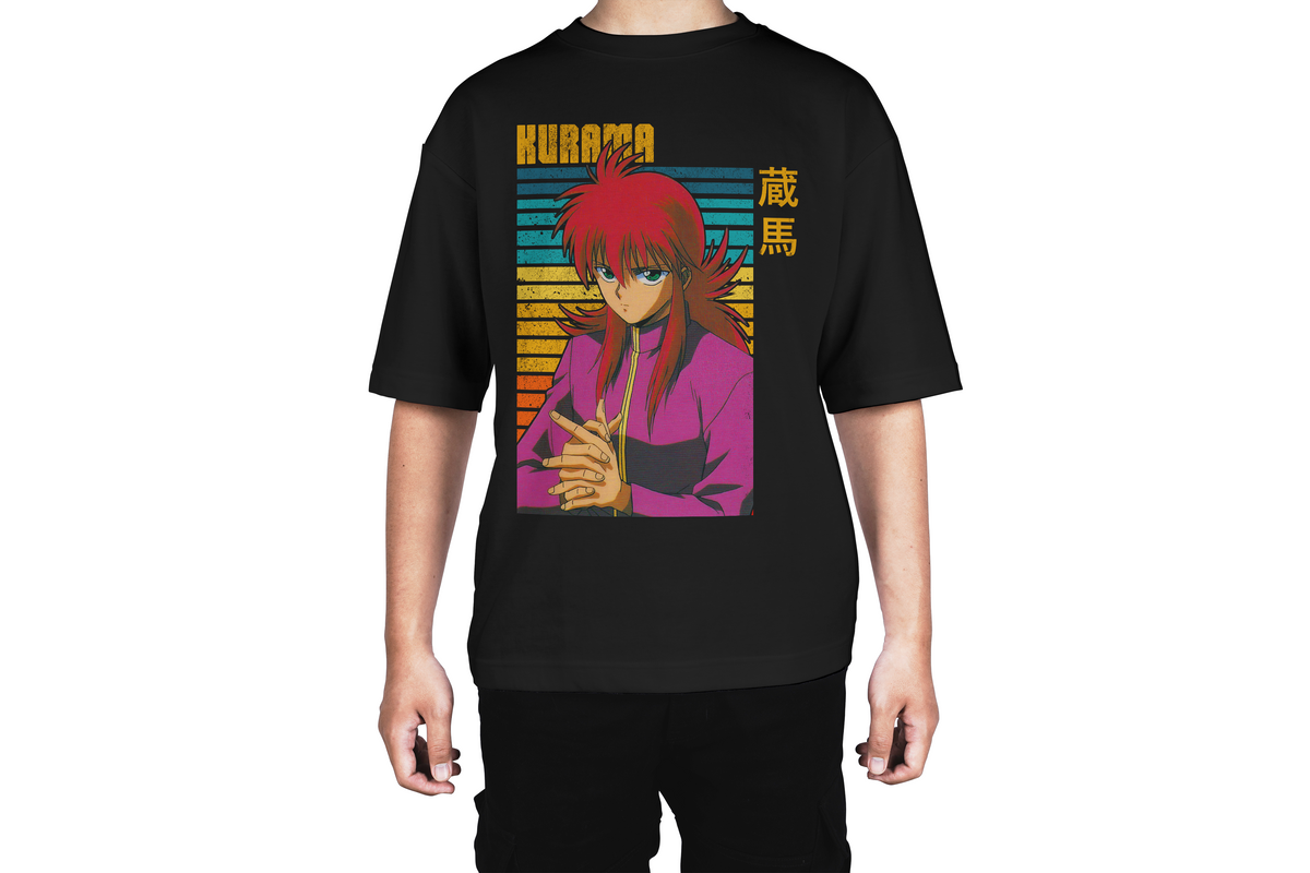 Kurama Retro Stripes Tee