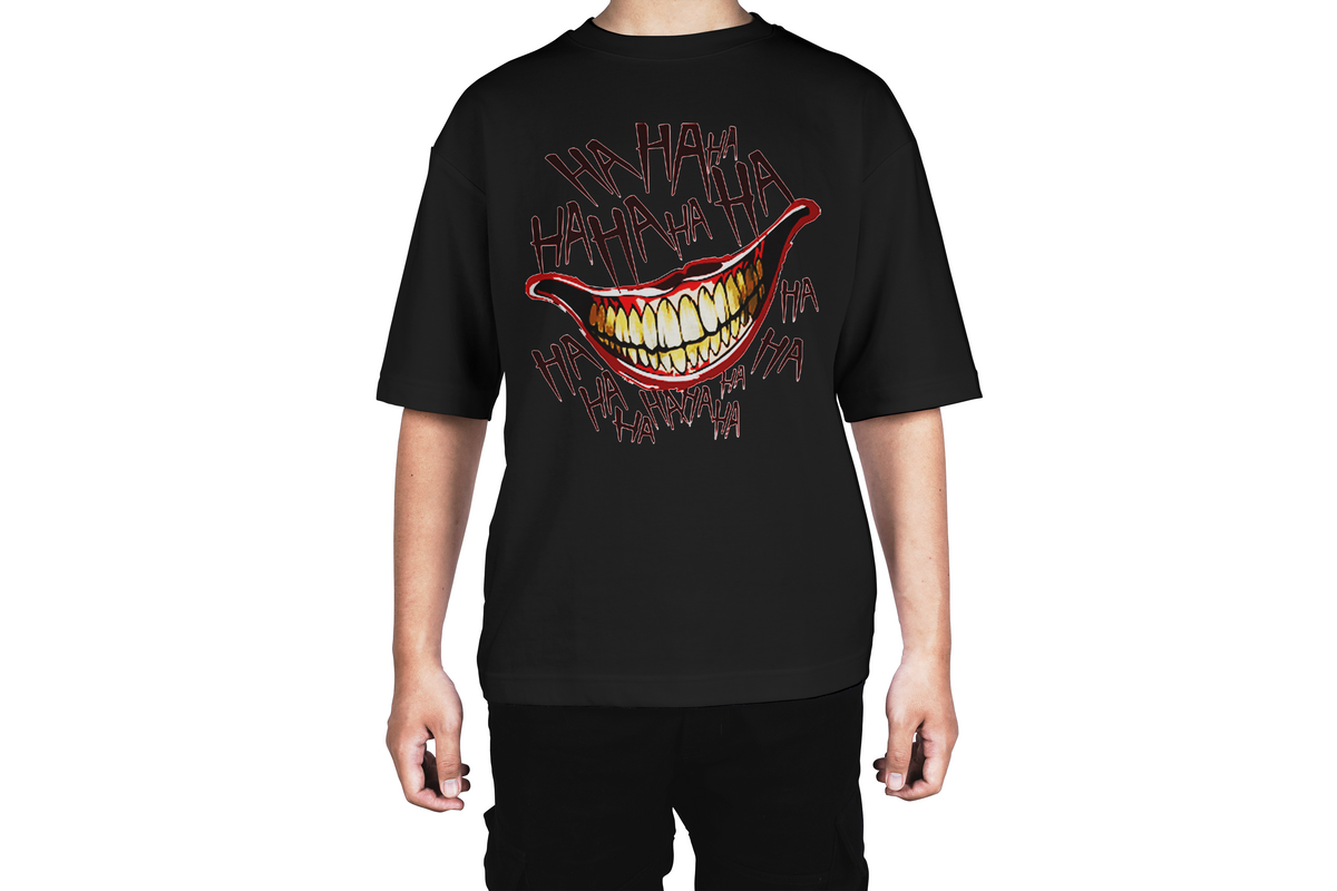 Twisted Joker Mouth Tee