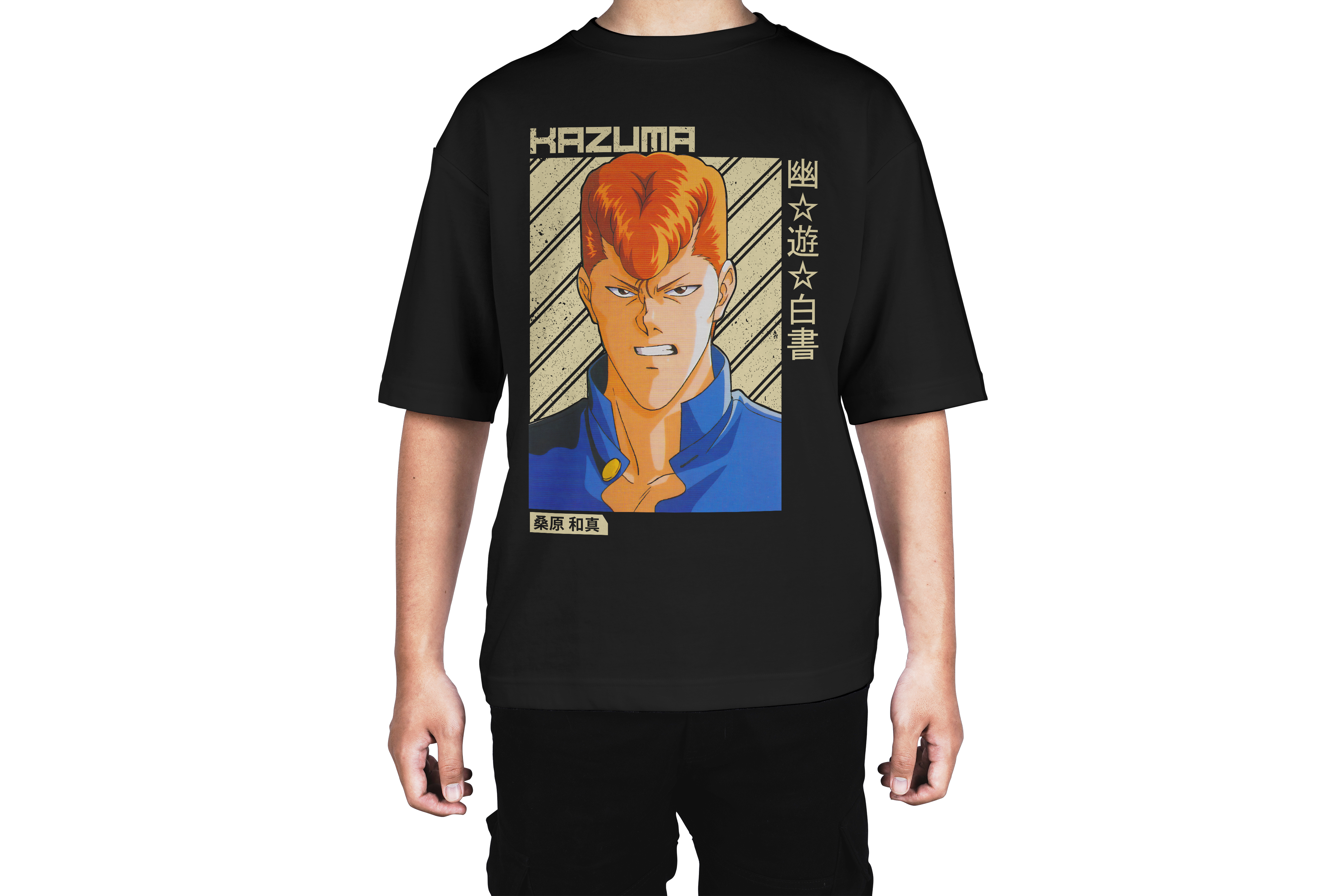 Kazuma Yu Yu Hakusho Retro Tee