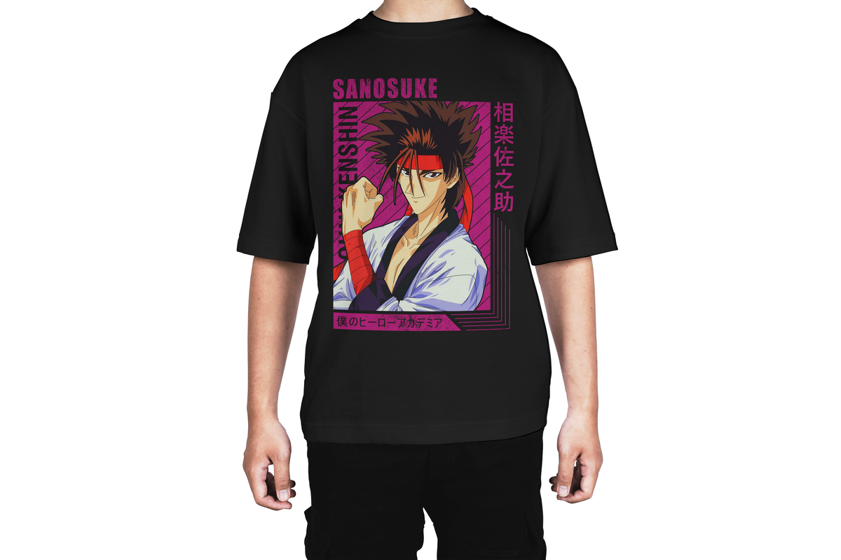 Sanosuke Sagara Retro Tee