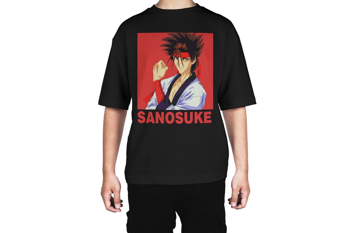 Sanosuke Retro Red Tee