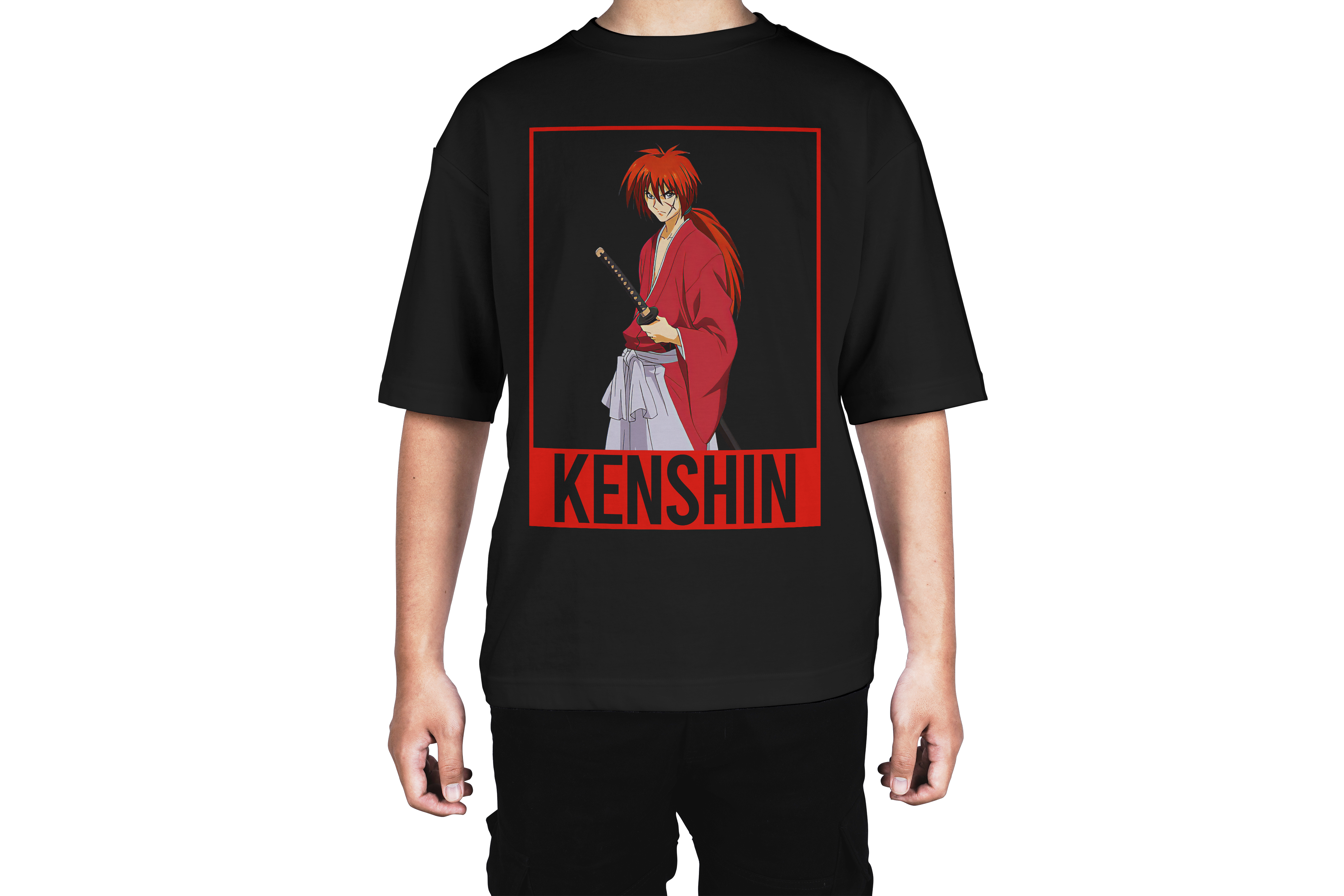 Kenshin Red Samurai Tee