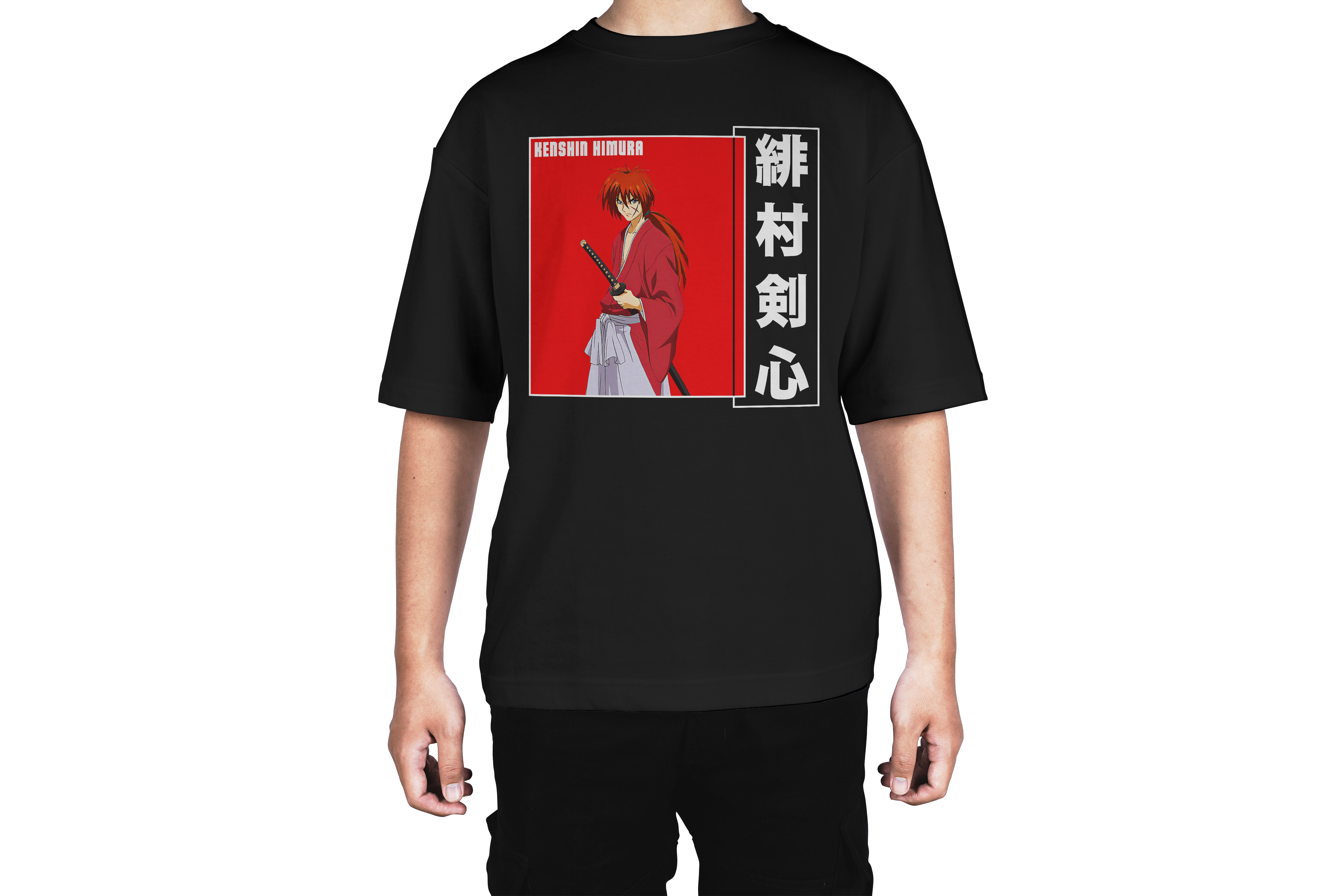 Kenshin Classic Red Pose Tee