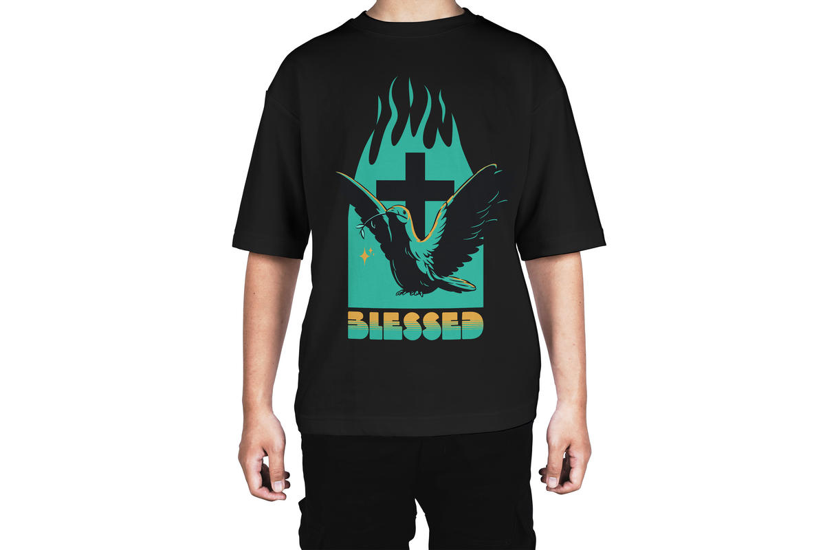 Blessed Dove Cross Tee