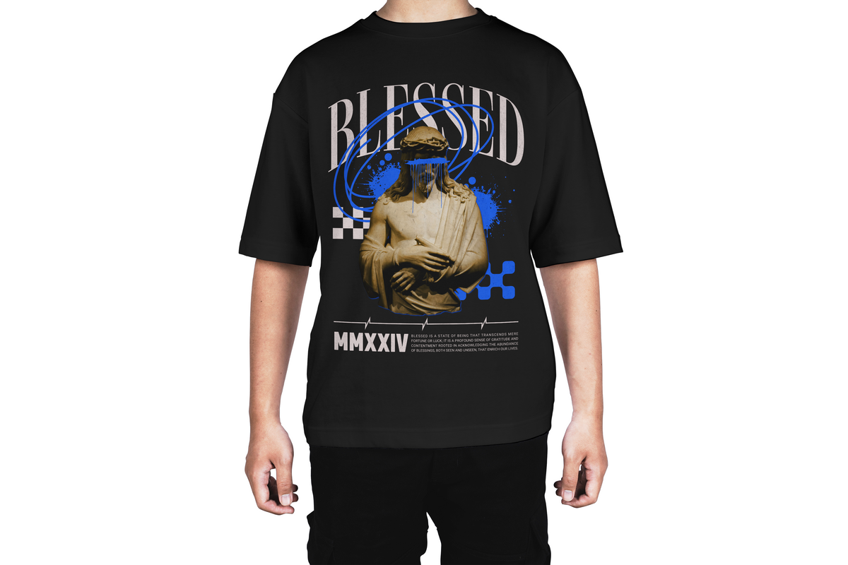 Blessed Jesus Statue Tee