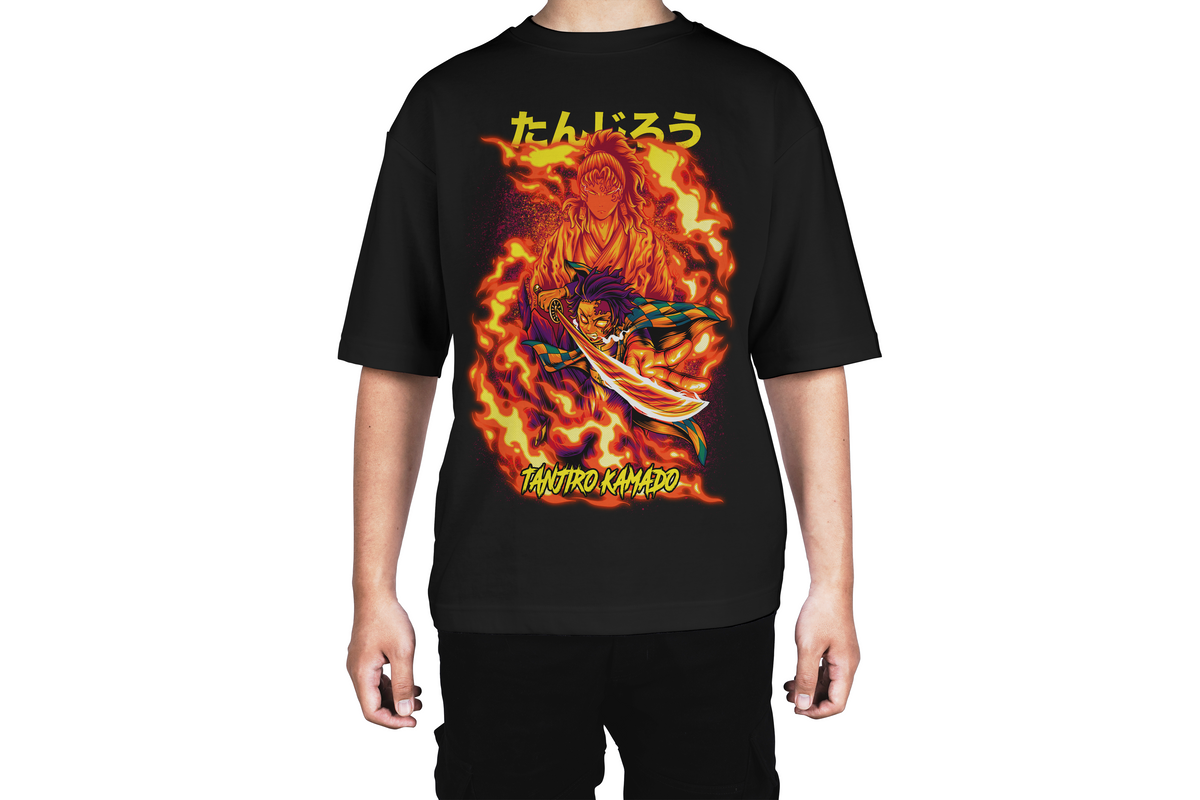 Demon Slayer Fire Blade Tee