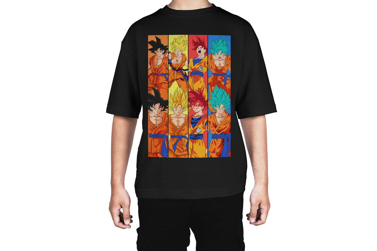 Goku Evolution Forms Tee