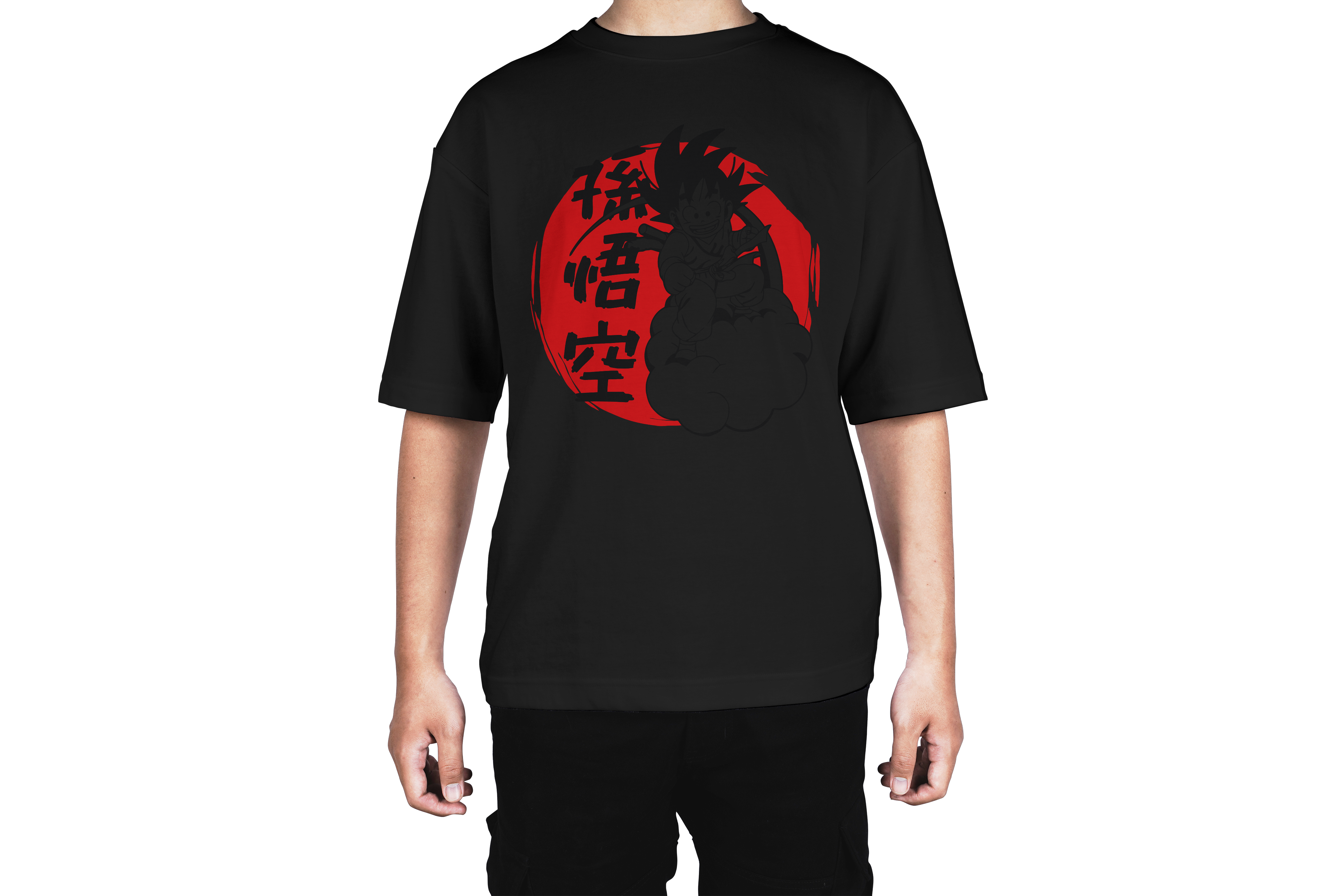 Kid Goku on Nimbus Tee