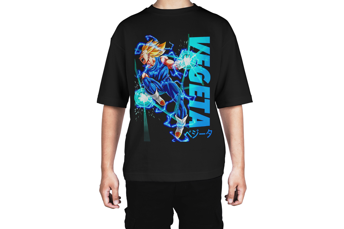 DBZ Vegeta Power Surge Tee