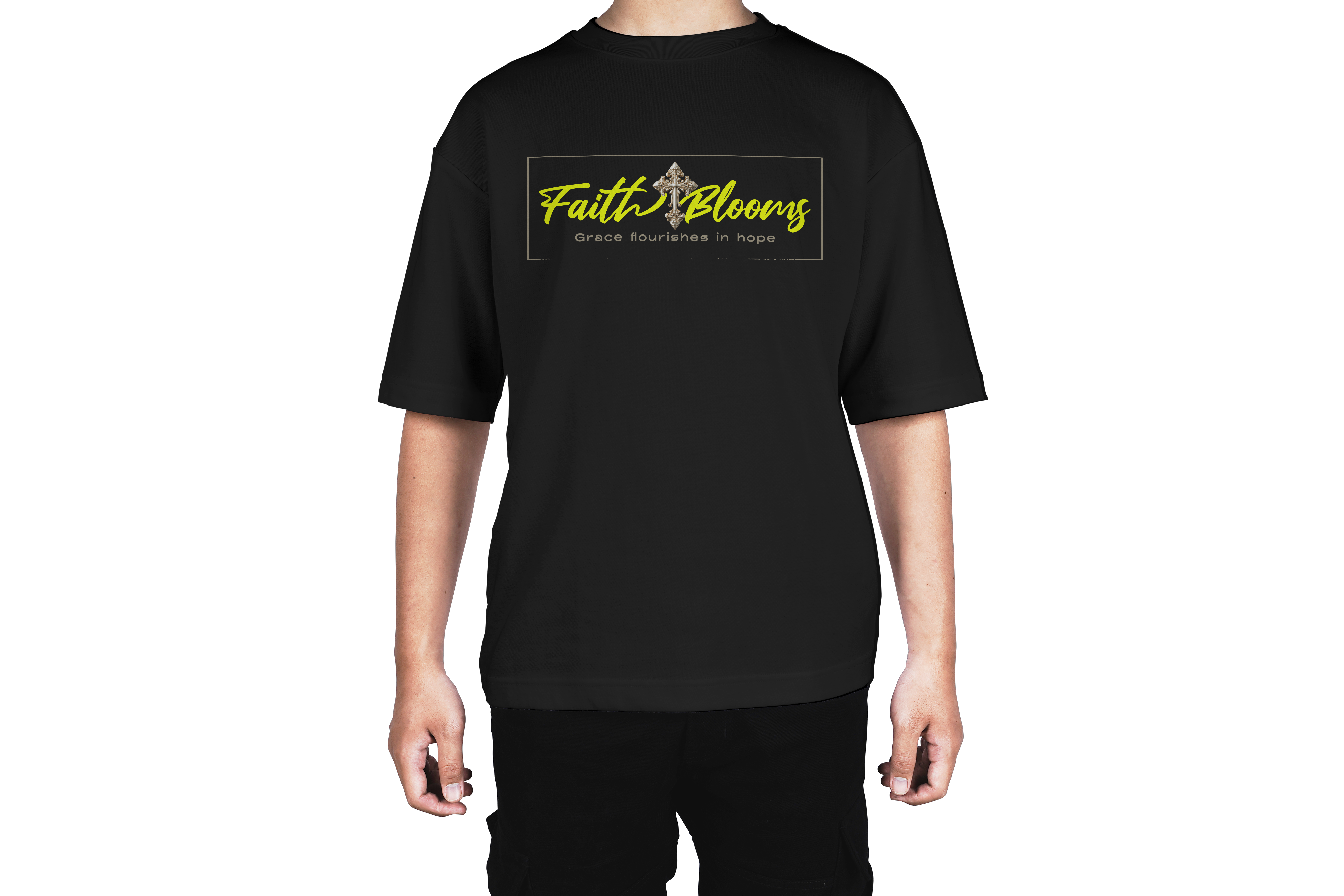 Faith Blooms Grace Flourishes Tee