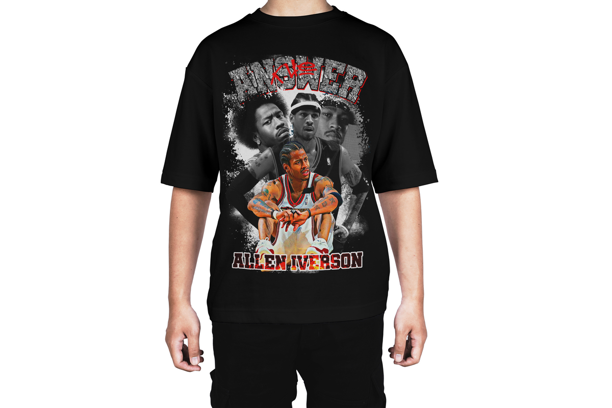 Allen Iverson 3 The Answer Basketball Tee