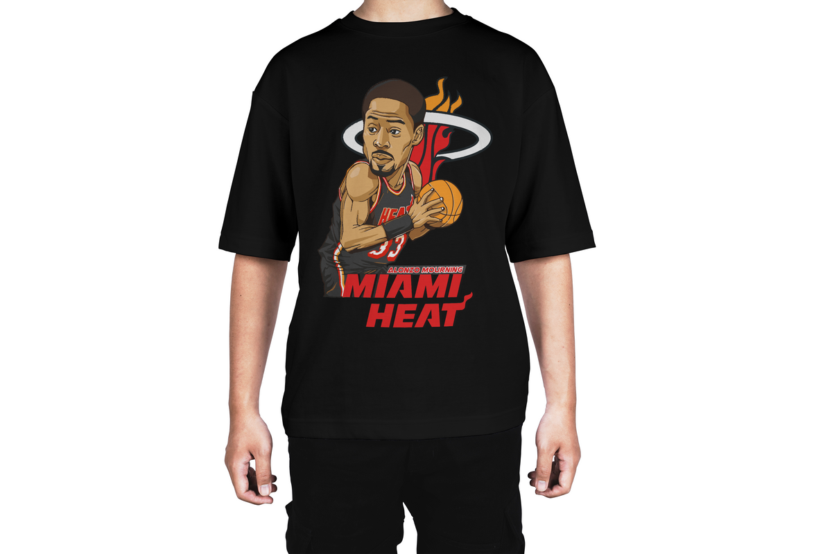 Alonzo Mourning 33 Miami Heat Tee