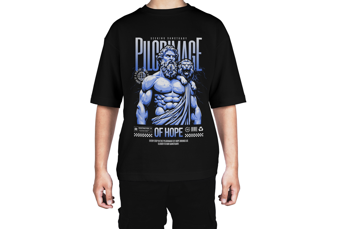 Pilgrimage of Hope Angel Statue Tee