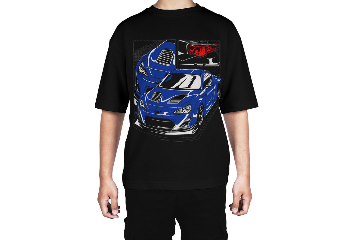 Blue Thunder Sports Car Tee